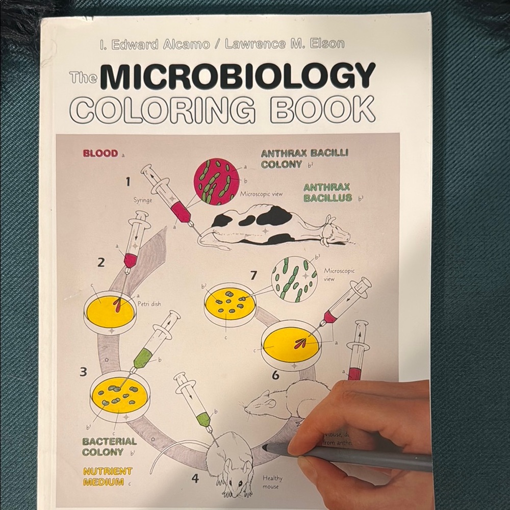 Microbiology Coloring Book